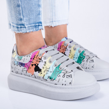 Adidasi Dama Inga Gri-Need 4 Shoes