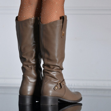 Cizme Dama Imblanite Marsa Kaki- Need 4 Shoes