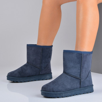 Cizme Dama Imblanite Silo Navy