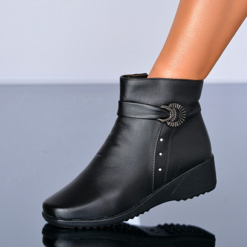 Ghete Dama imblanite Anca 7 Negre - Need 4 Shoes