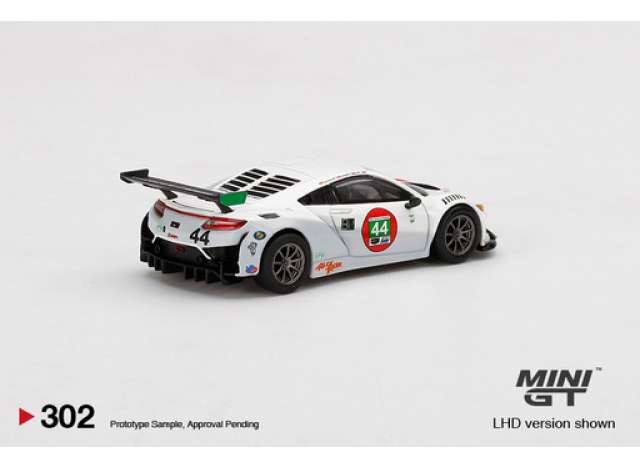 Mini Gt Acura Nsx Gt Evo Magnus Racing Imsa Daytona Hrs White