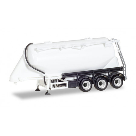 HERPA 1:87 - FFB bulk silo semitrailer, unprinted