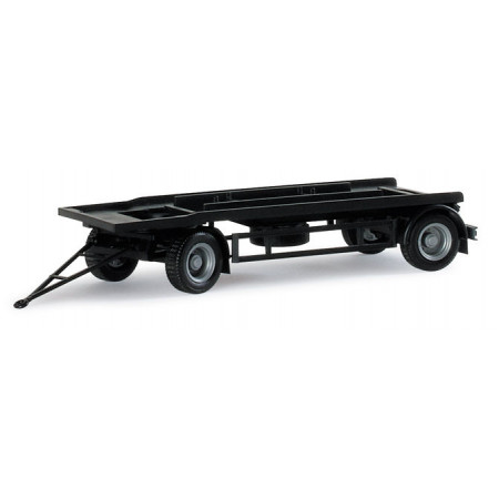 HERPA 1:87 - Trailer for Container, black