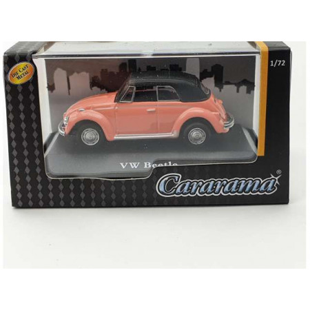 CARARAMA 1:72 - VOLKSWAGEN BEETLE, PINK