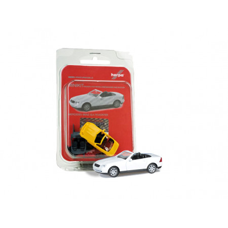 HERPA 1:87 - MiniKit: MERCEDES BENZ SLK Roadster, pure white