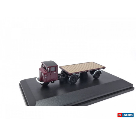 OXFORD 1:76 MECHANICAL HORSE FLATBED TRAILER