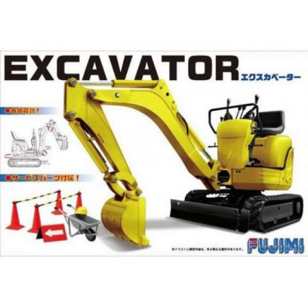 FUJIMI 1:32 - MINI EXCAVATOR, PLASTIC MODELKIT