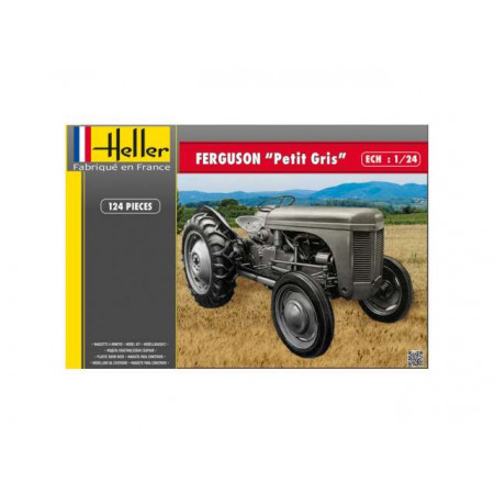 HELLER 1:24 - MASSEY FERGUSON, PLASTIC MODELKIT