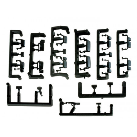 HERPA 1:87 - Truck Mirror (MB Actros'08/MAN TGX/Volvo FH/DAF XF105/Renault Magnum/Scania R)