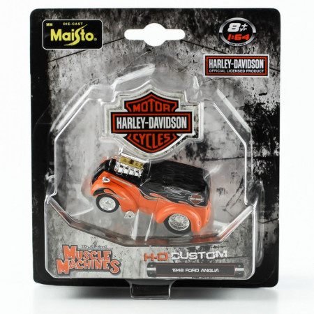 MAISTO 1:64 - HARLEY DAVIDSON MUSCLE MACHINES 1948 FORD ANGLIA