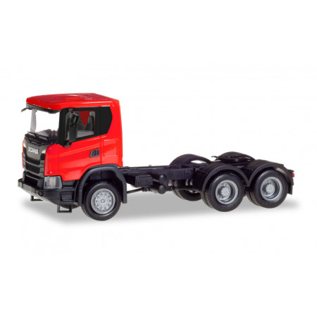 HERPA 1:87 - SCANIA CG 17 6X6 RIGID TRACTOR, RED