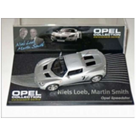 MAGAZINE MODELS 1:43 - OPEL SPEEDSTER, SILVER