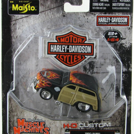 MAISTO 1:64 - HARLEY DAVIDSON MUSCLE MACHINES 1950 FORD