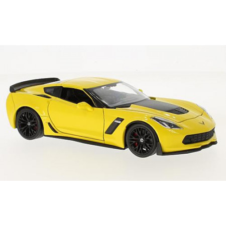 WELLY 1:24 - CHEVROLET CORVETTE Z06 2017, YELLOW