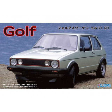 FUJIMI 1:24 - VOLKSWAGEN GOLF GTI #RS58, PLASTIC MODELKIT