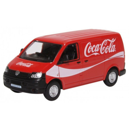 OXFORD 1:76 - VW T5 VAN 'COCA COLA', RED/WHITE