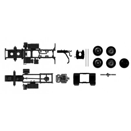 HERPA 1:87 - Chassis Mercedes-Benz SK, 2-axle
