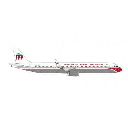 HERPA (WINGS) 1:500 - TAP Air Portugal Airbus A321neo - Retro anniversary colors – CS-TJR