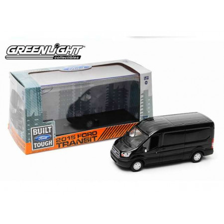 GREENLIGHT 1:43 - FORD TRANSIT V363 2015, BLACK
