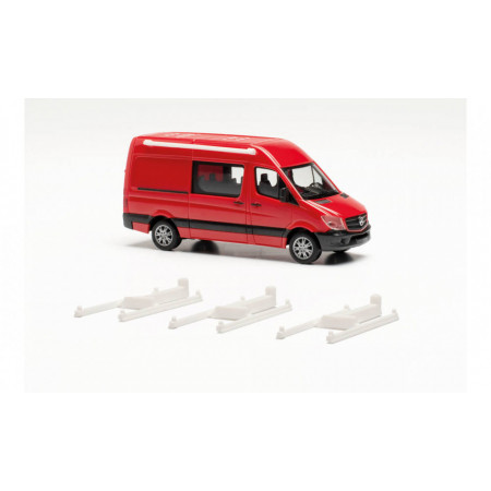 HERPA 1:87 - Accessories awning for van with high roof, 6 pieces, white