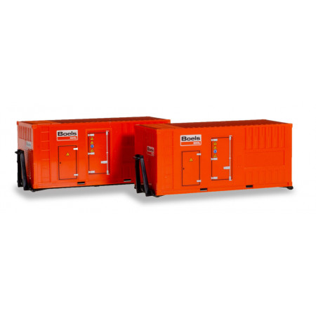 HERPA 1:87 - ACCESSORY 2 X 20 FT. POWER UNIT 'BOELS'