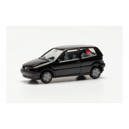 Diecast model cars Volkswagen Polo 1/87 Herpa 2-turig black