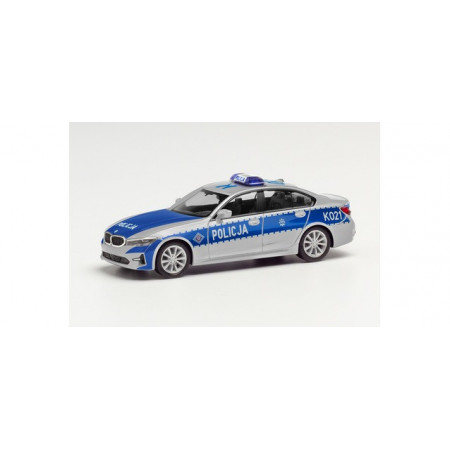 HERPA 1:87 - BMW 3 Series sedan Policja Polska