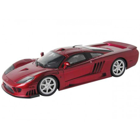 MOTORMAX 1:12 - SALEEN S7 TWIN TURBO 2005, METALLIC RED