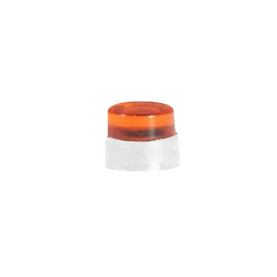 HERPA 1:87 - Accessories flat flashing lights for truck, orange transparent