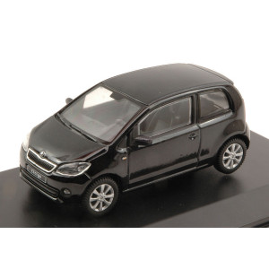 ABREX 1:43 - SKODA CITIGO 3 DOORS 2011 DEEP BLACK METALLIC