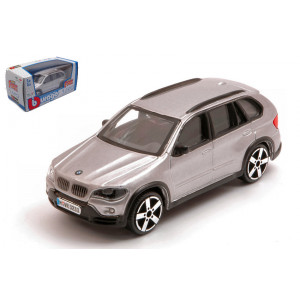 BBURAGO 1:43 - BMW X5 2007 SILVER