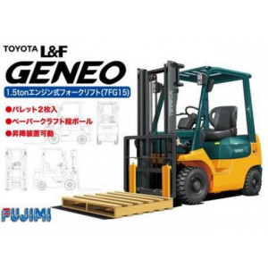 FUJIMI 1:32 - TOYOTA 7FG15 FORKLIFT TRUCK, PLASTIC MODELKIT