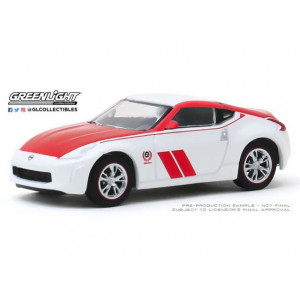 GREENLIGHT 1:64 - NISSAN 370Z 2020 COUPE 50TH ANNIVERSARY *TOKYO TORQUE SERIES 8*, WHITE/RED
