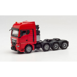 HERPA 1:87 - MAN TGX GX heavy duty tractor, red