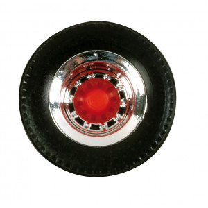HERPA 1:87 - Tires for trailer (chromium / red, 12 sets)