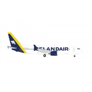 HERPA (WINGS) 1:500 - Icelandair Boeing 737 Max 8 - new colors (yellow tail stripe) - TF-ICY “Látrabjarg”