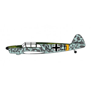 HERPA (WINGS) 1:72 - Duxford Messerschmitt Bf108 (without Swastika)