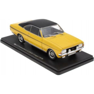 MAGAZINE MODELS 1:24 - OPEL COMMODORE A GS/E COUPE -1970- YELLOW