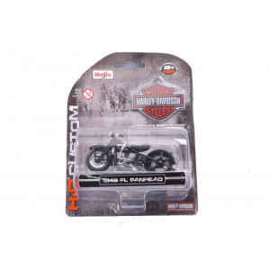 MAISTO 1:24 - HARLEY DAVIDSON FL PANHEAD 1948 BLISTER