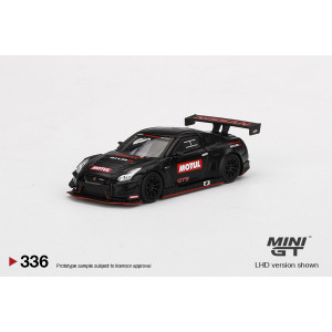 MINI GT 1:64 - NISSAN GT-R NISMO GT3 TEST CAR 2018, BLACK/RED