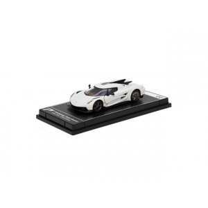 POSTER CARS 1:64 - KOENIGSEGG JESKO ABSOLUT *HYPECAR LEAGUE COLLECTION SERIES*, WHITE