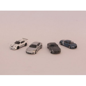 SCHUCO #1:87 - SET WITH 4 CARS (25894)