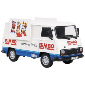 ATLAS 1:43 - PEGASO J4 - BIMBO 1984, WHITE/BLUE