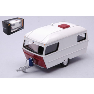 CARARAMA 1:43 - DIV.CARAVAN IV 1990 WHITE