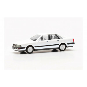 HERPA 1:87 - Audi V8 Limousine with BBS rims, white