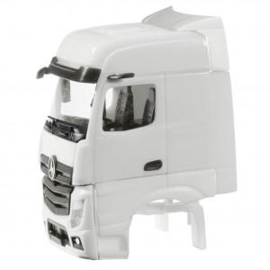 HERPA 1:87 - DRIVER’S CAB MERCEDES-BENZ ACTROS BIGSPACE 2018 WITH SIDE SKIRTING CONTENT: 2 PCS.