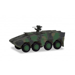 HERPA 1:87 - GTK BOXER TRANSPORT VEHICLE, REDECORATED IN BRONZE GREEN