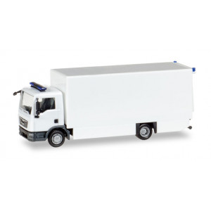 HERPA 1:87 - MiniKit: MAN TGL box truck, white / unprinted
