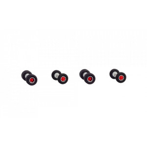 HERPA 1:87 - WHEELSET TRILEX WITH OFFROAD TIRE FOR 2 TRACTORS