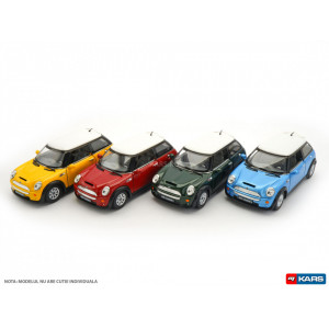 KINSMART 1:28 - MINI COOPER S IN A TRAY - 1 BUCATA